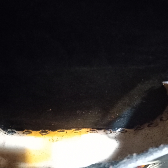 1970s Hand Tooled Leather Textile Shoulder Bag - Picture 5 of 5